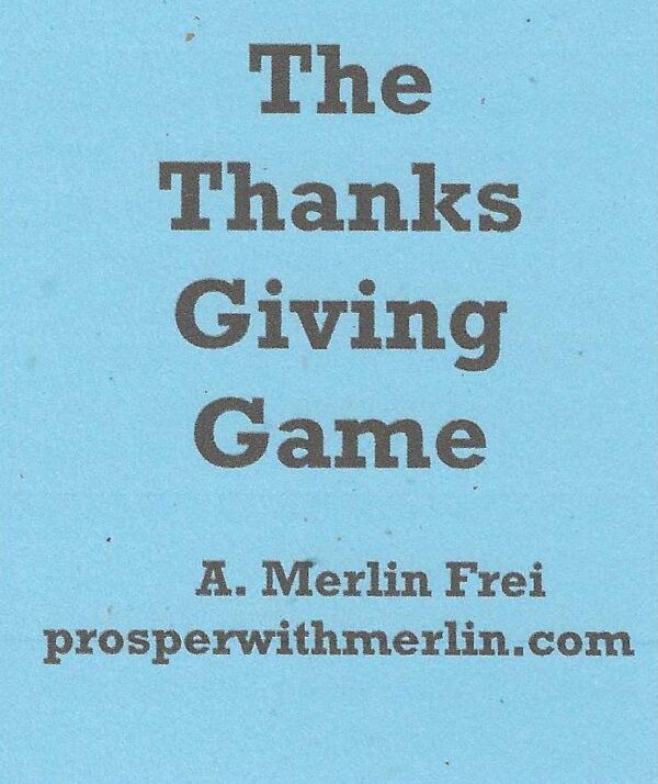 The Thanks Giving Game